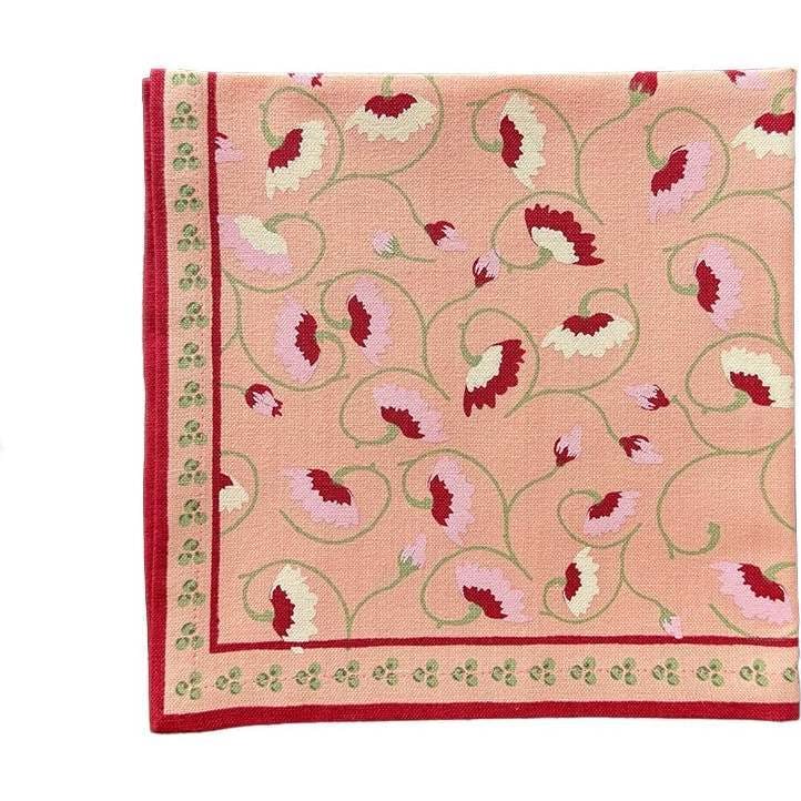 La Leccia Napkin (Set of 4) in Dark Pink