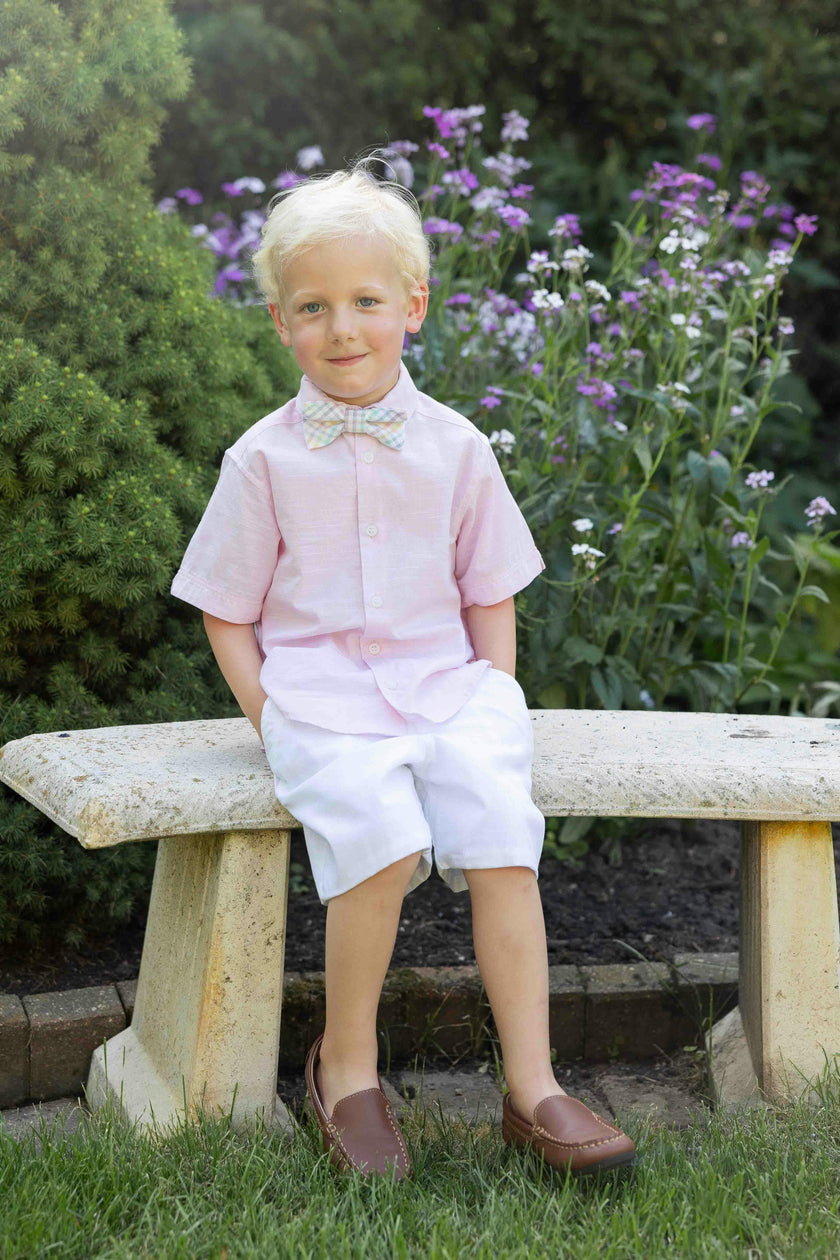 Linen-Look Short