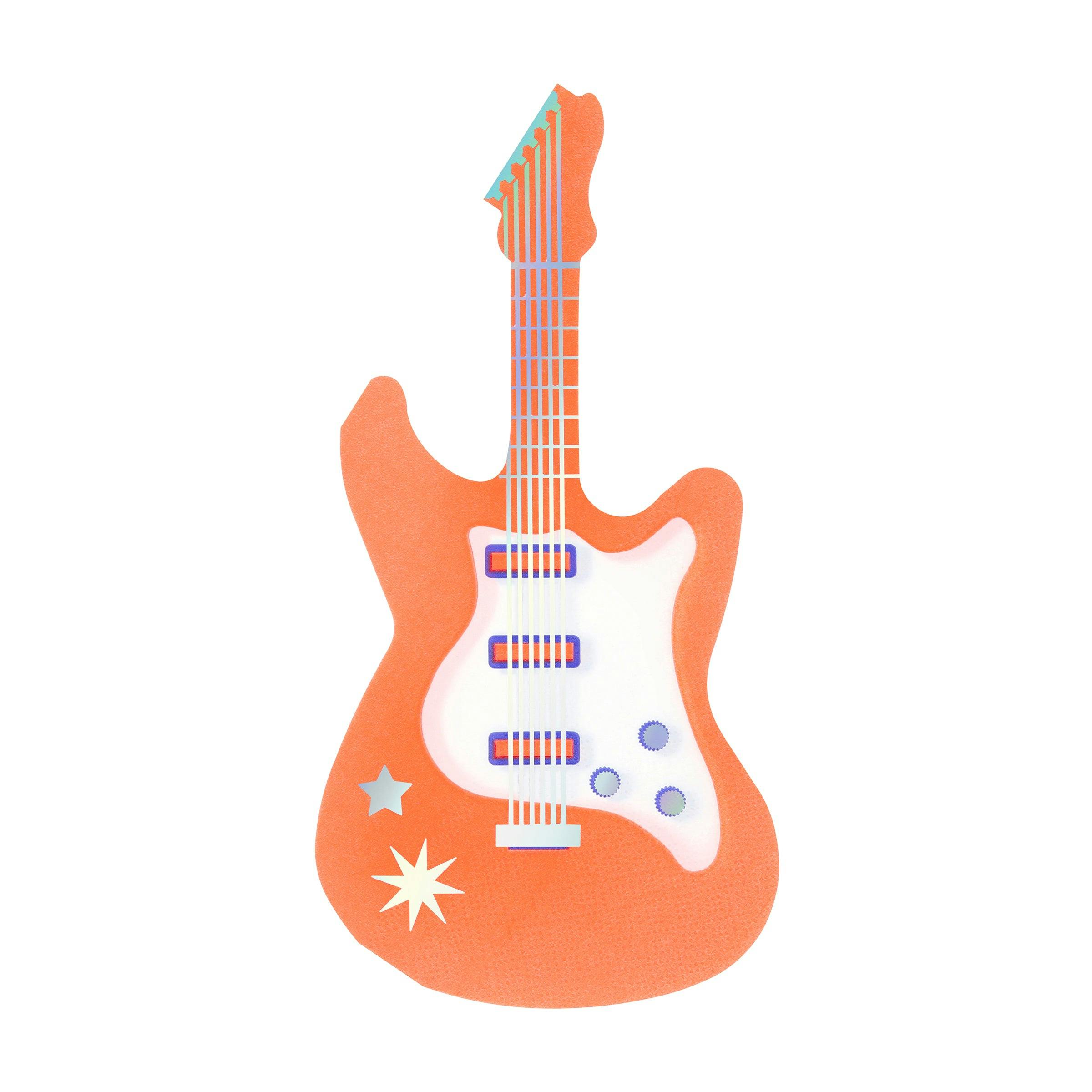 Electric Guitar Napkins