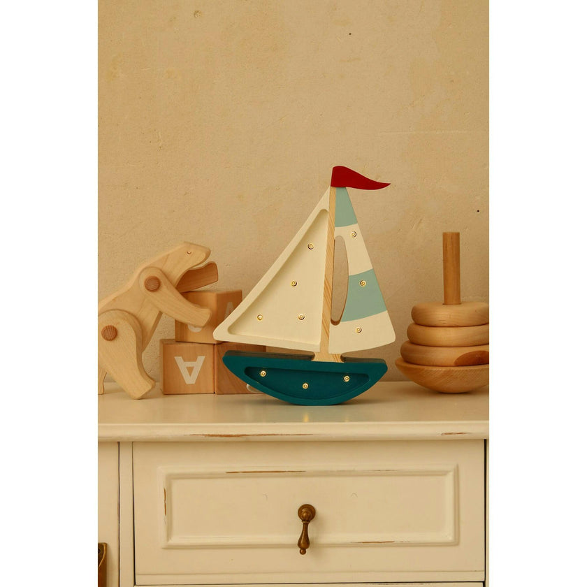 Little Lights Mini Sailboat Lamp