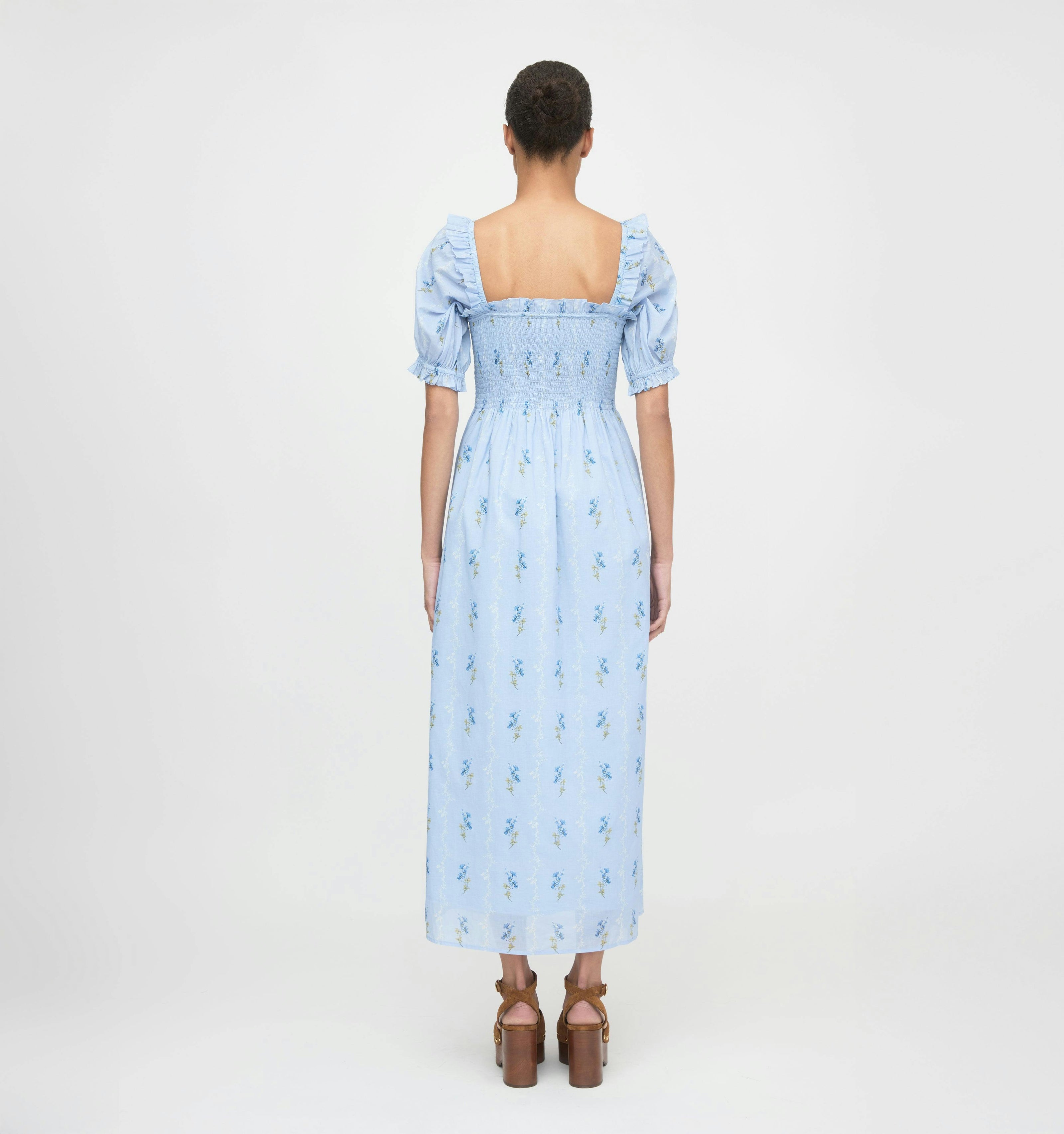 The Scarlett Nap Dress - Bluebell Waltz