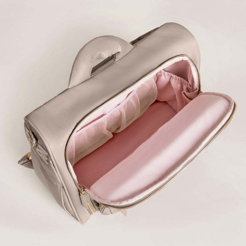 Satchel 14-Compartment Diaper Bag