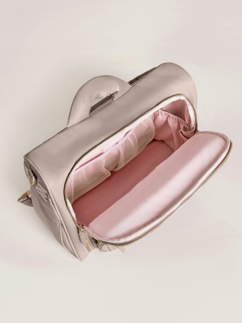 Satchel 14-Compartment Diaper Bag