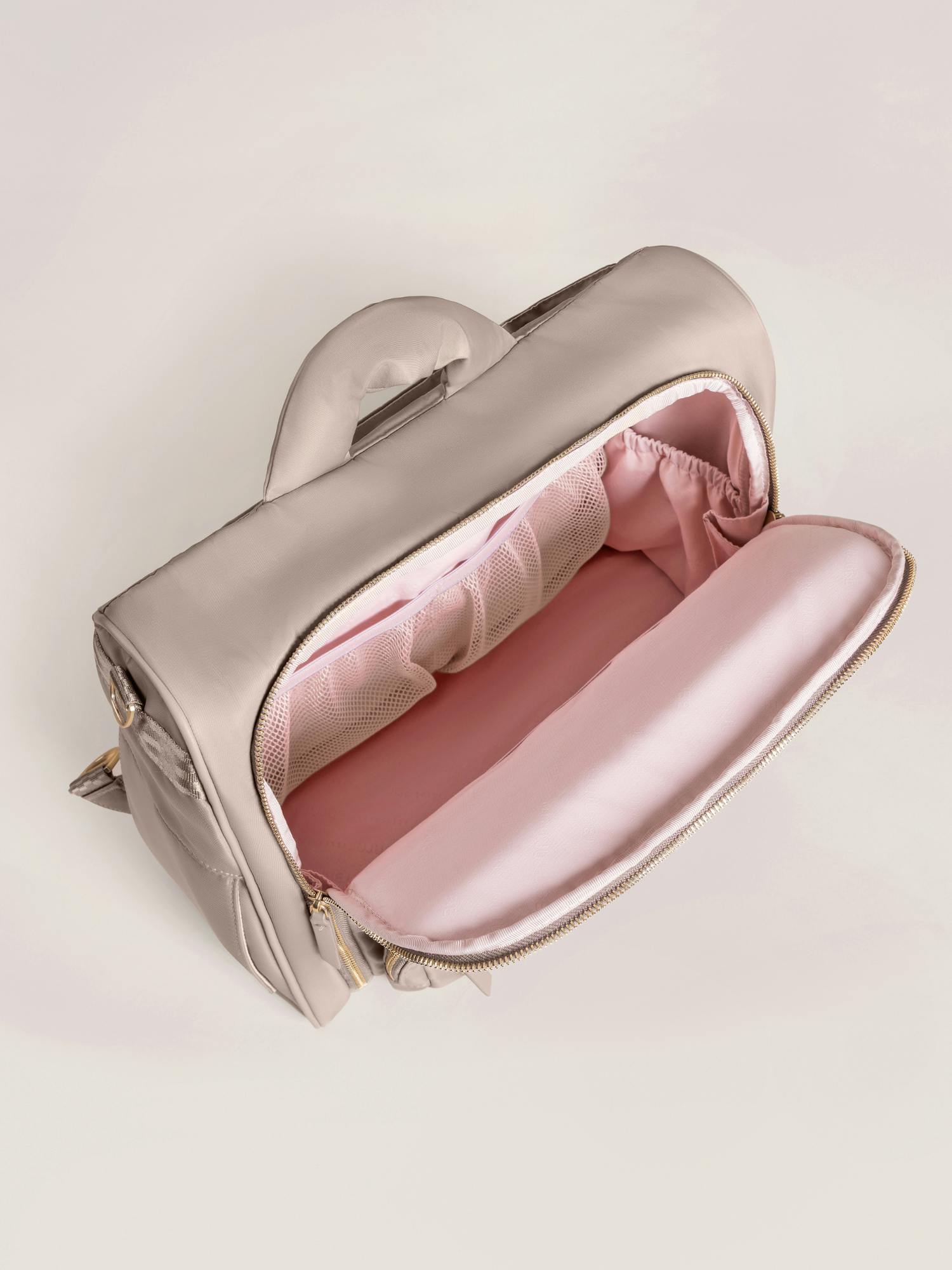 Satchel 14-Compartment Diaper Bag