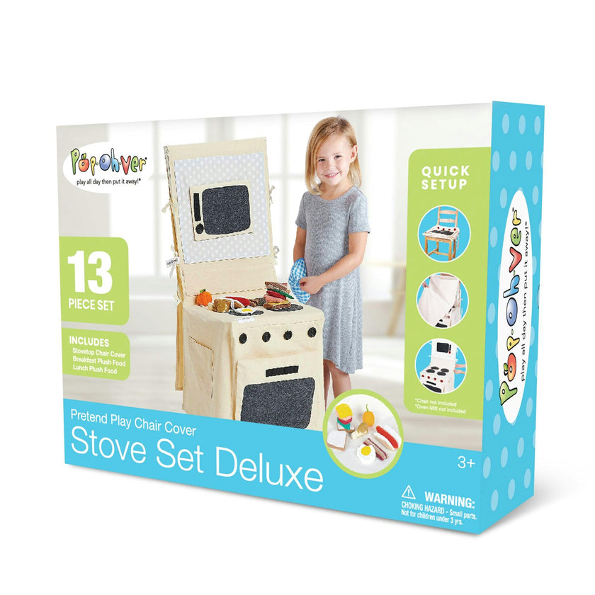 PopOhver Plush Stove& Food Bundle