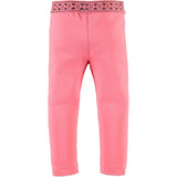 Abstract Pattern Waistband Leggings