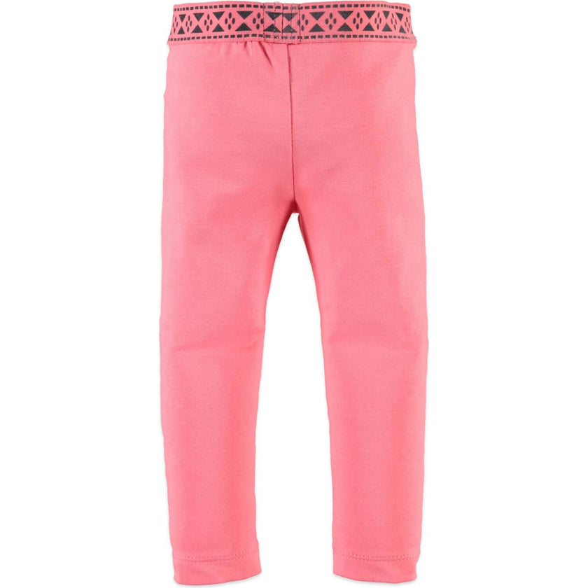 Abstract Pattern Waistband Leggings