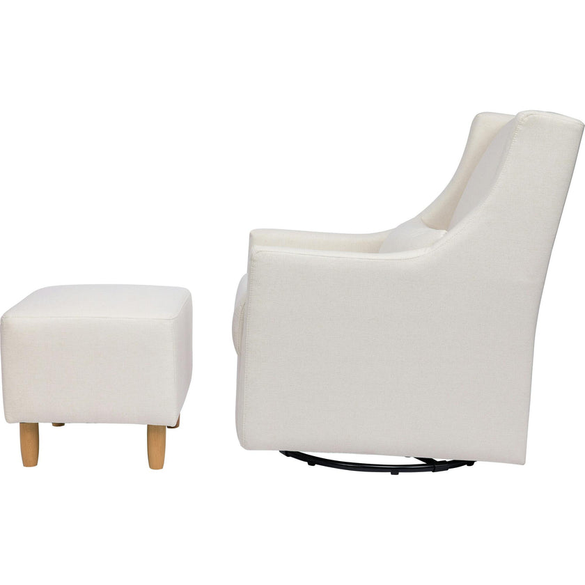 Toco Swivel Glider and Ottoman