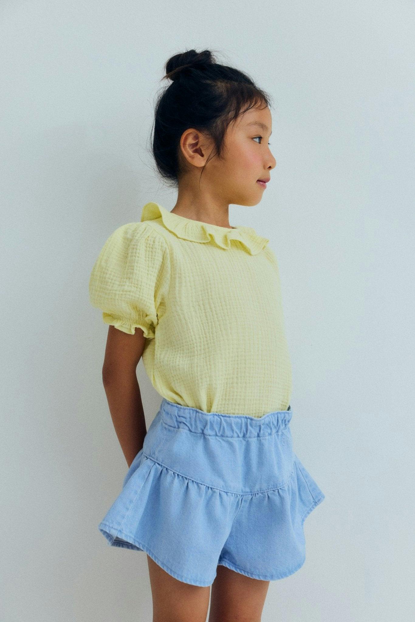 Bellis Short Light Denim