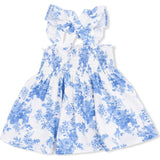 Dream Cottage Floral - Smocked Top with Bloomer & Headband
