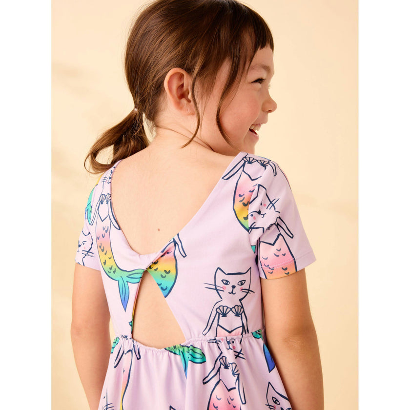 Twist Back Ballet Dress, Mercat