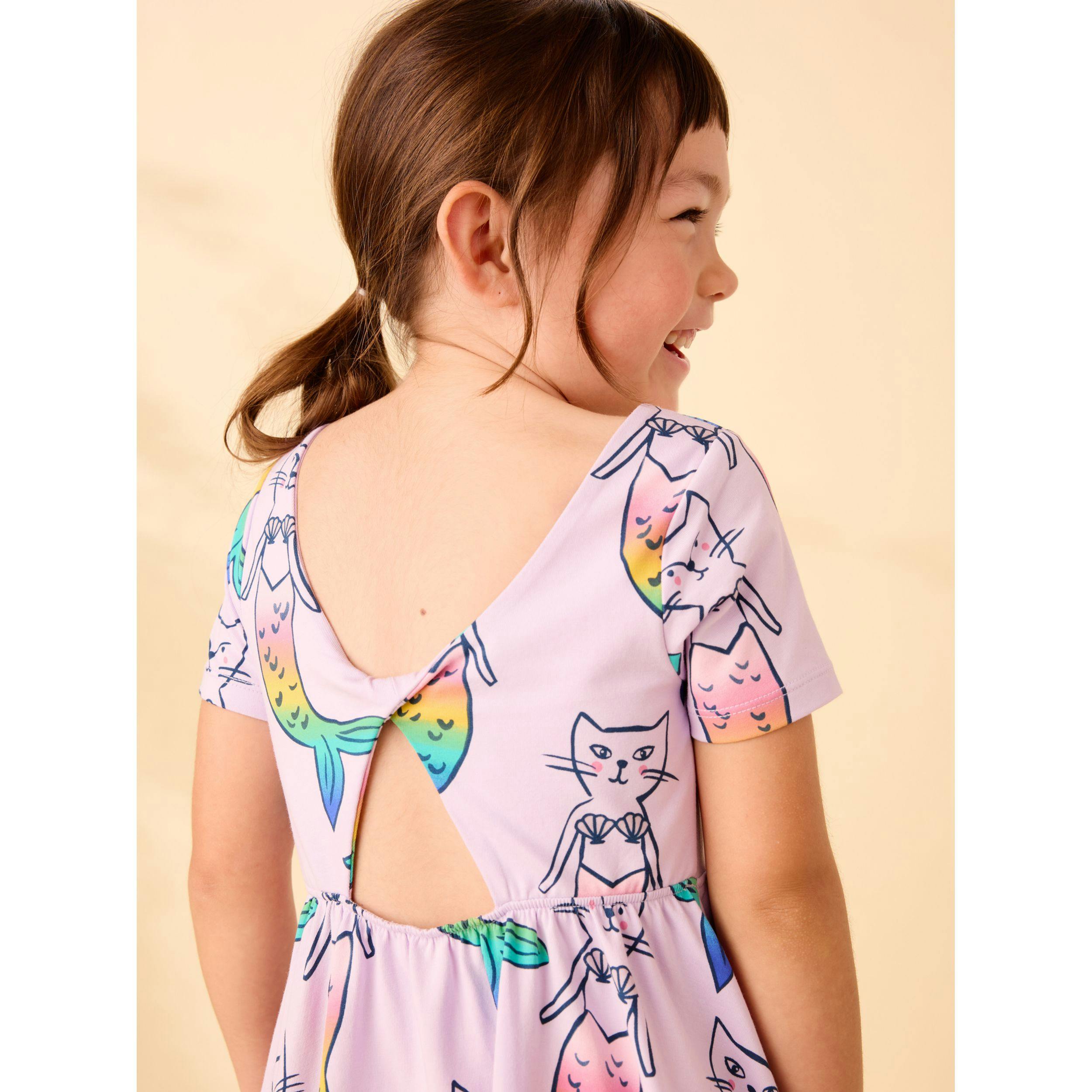 Twist Back Ballet Dress, Mercat