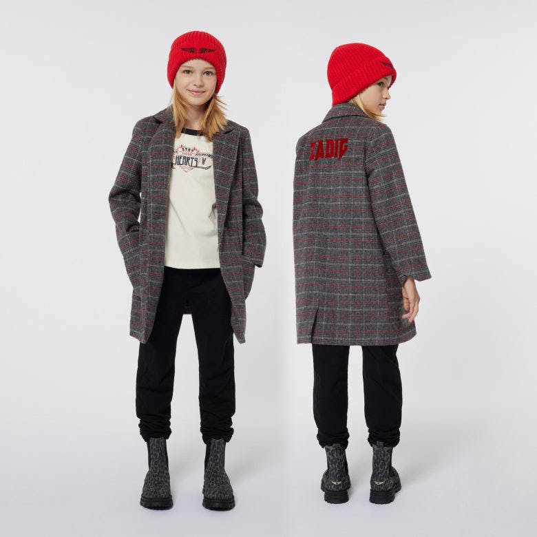 ZADIG & VOLTAIRE Check Yourself Pea Coat