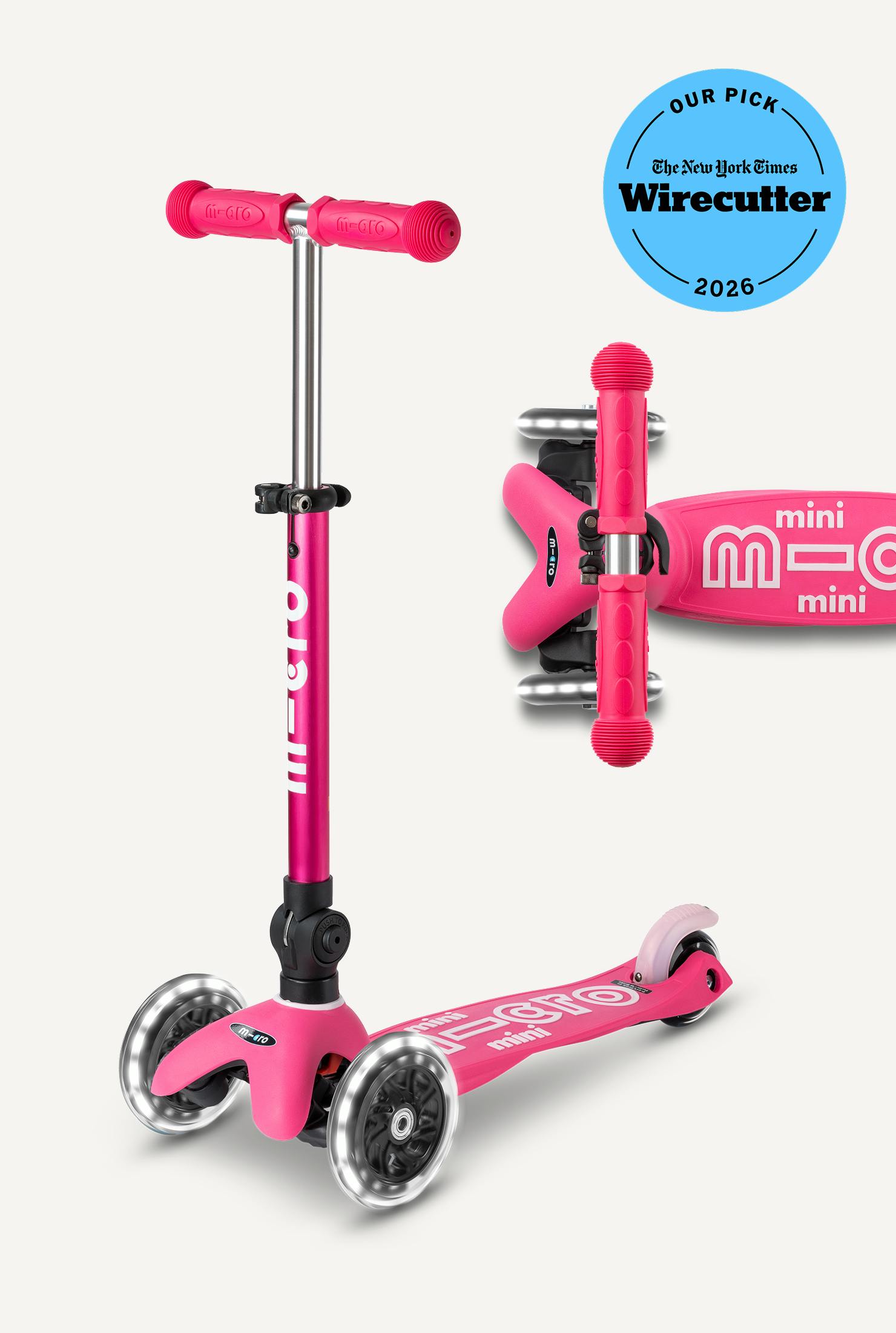 Micro Mini Foldable LED Scooter