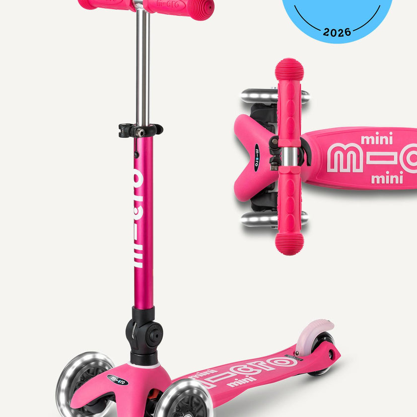 Micro Mini Foldable LED Scooter