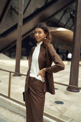 PINSTRIPE SKIRT