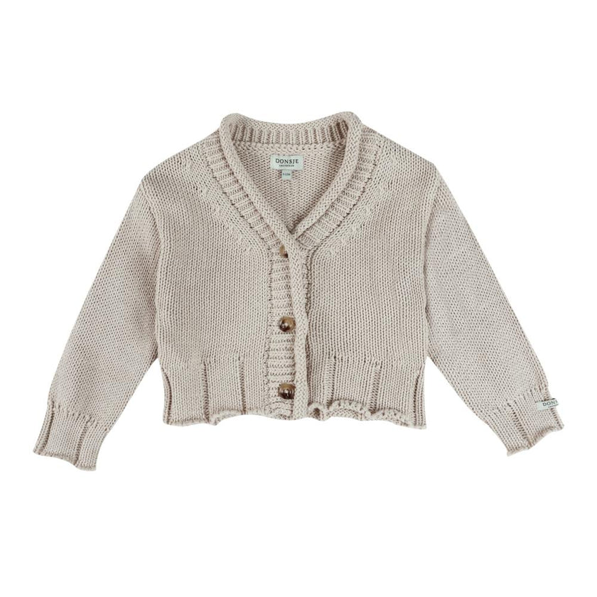 Amelot Cardigan | Soft Sand