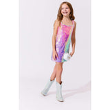 Sunset Ombre Shimmer Dress