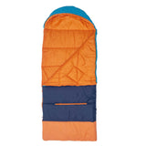 Sleep-N-Pack™ – Big Kid Size | Color Block Camp Collection: Enamel Blue, Persimmon & Navy Blue