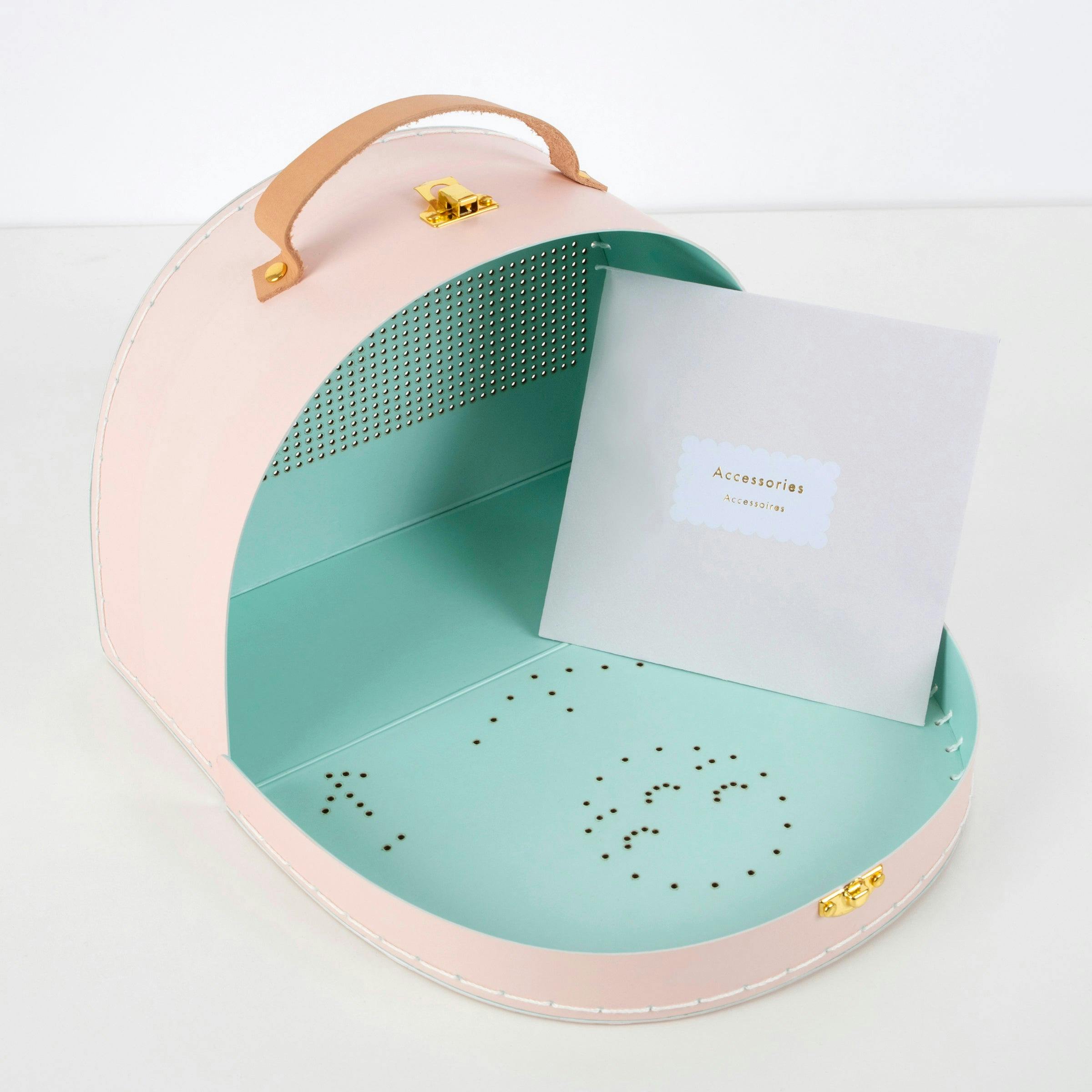 Flower Embroidery Suitcase