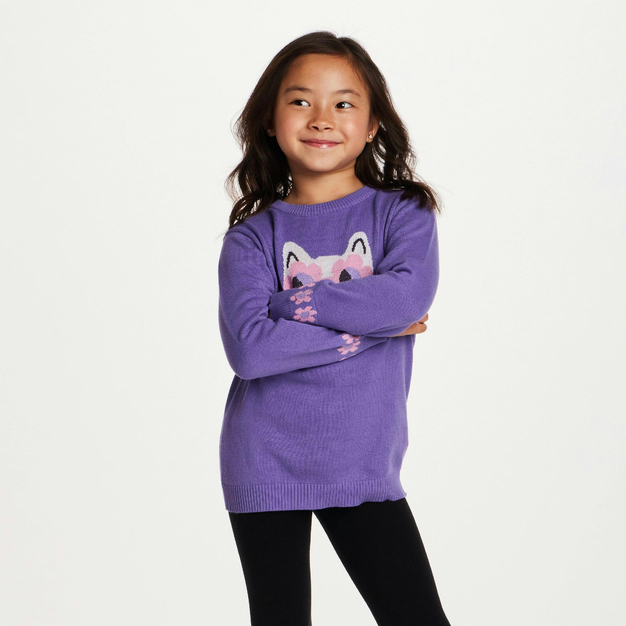 Kids Tunic Length Sweater W/Legging Set