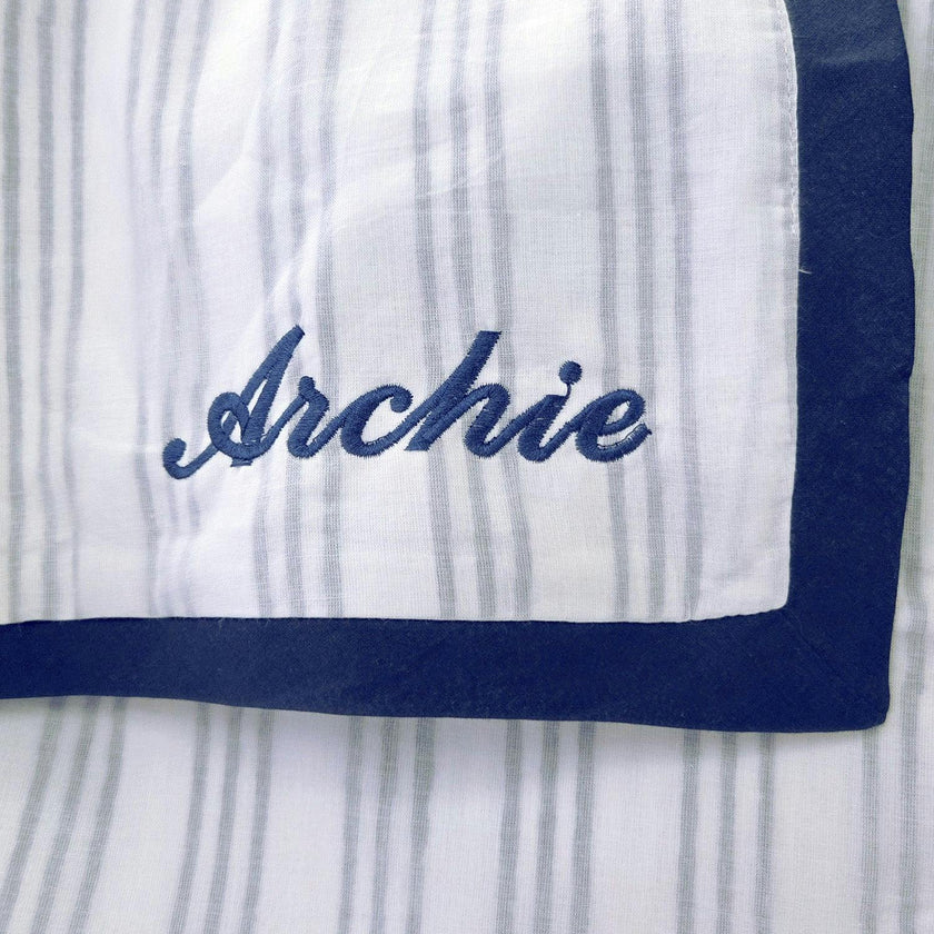 Block-Printed Receiving Dohar Blanket