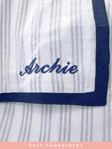 Block-Printed Receiving Dohar Blanket