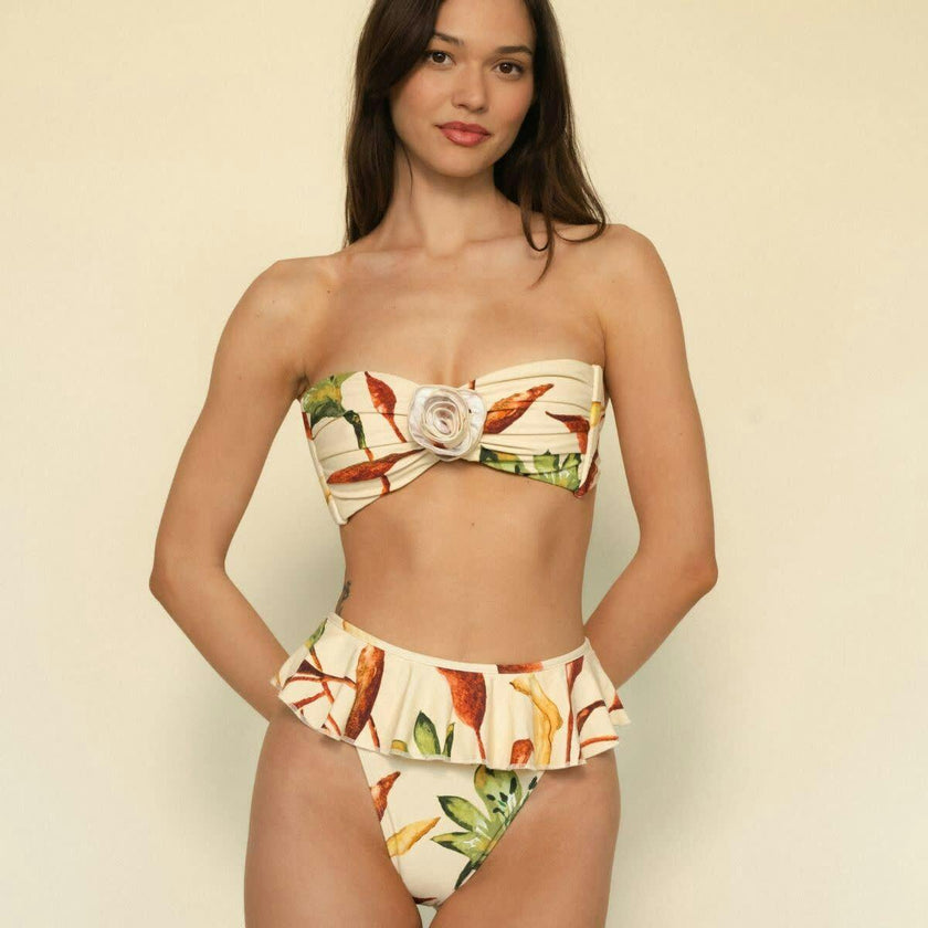 Tamarindo Ruffle Bikini Bottom