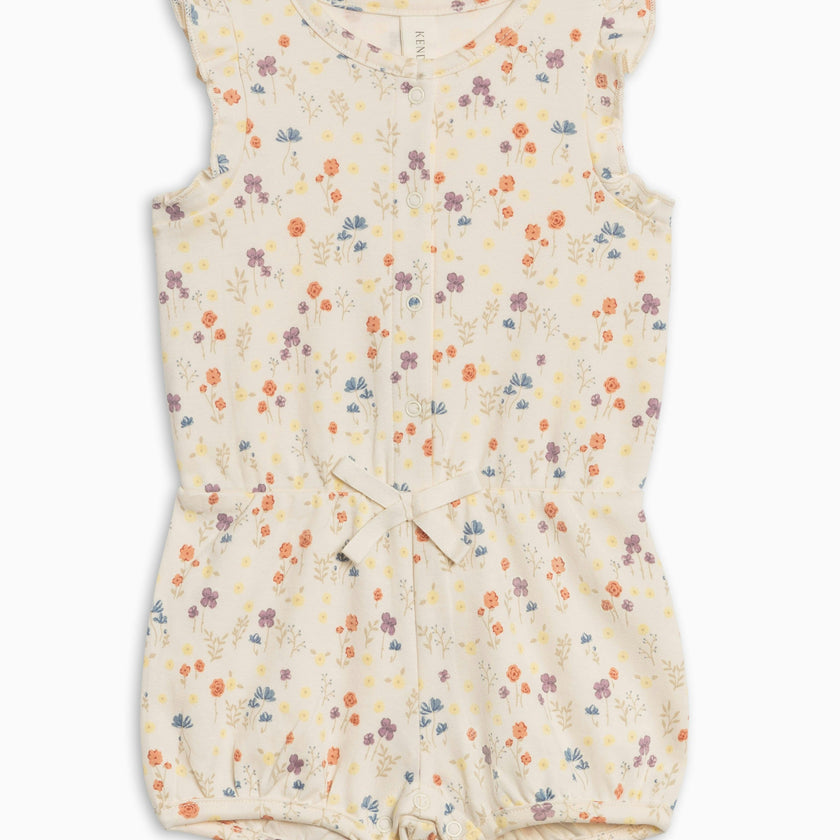 Amelia Romper - Margot Floral / Barn + Sea