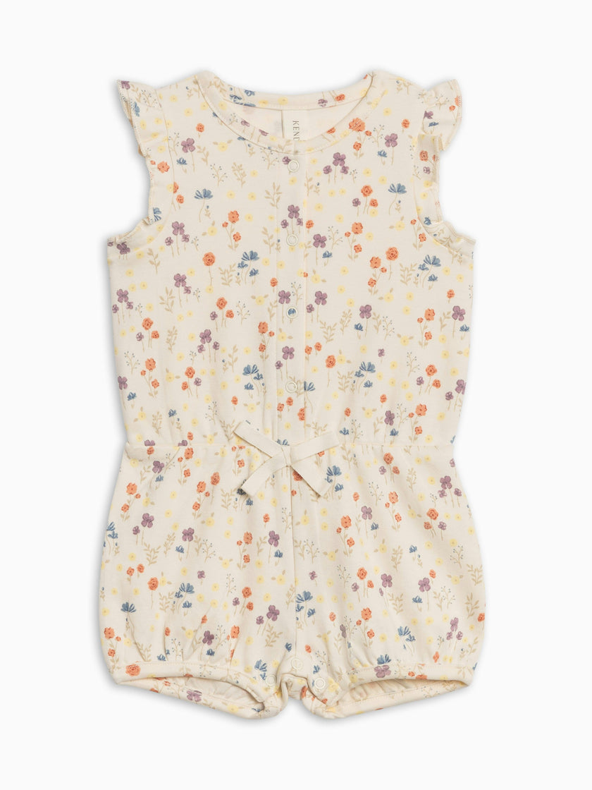 Amelia Romper - Margot Floral / Barn + Sea