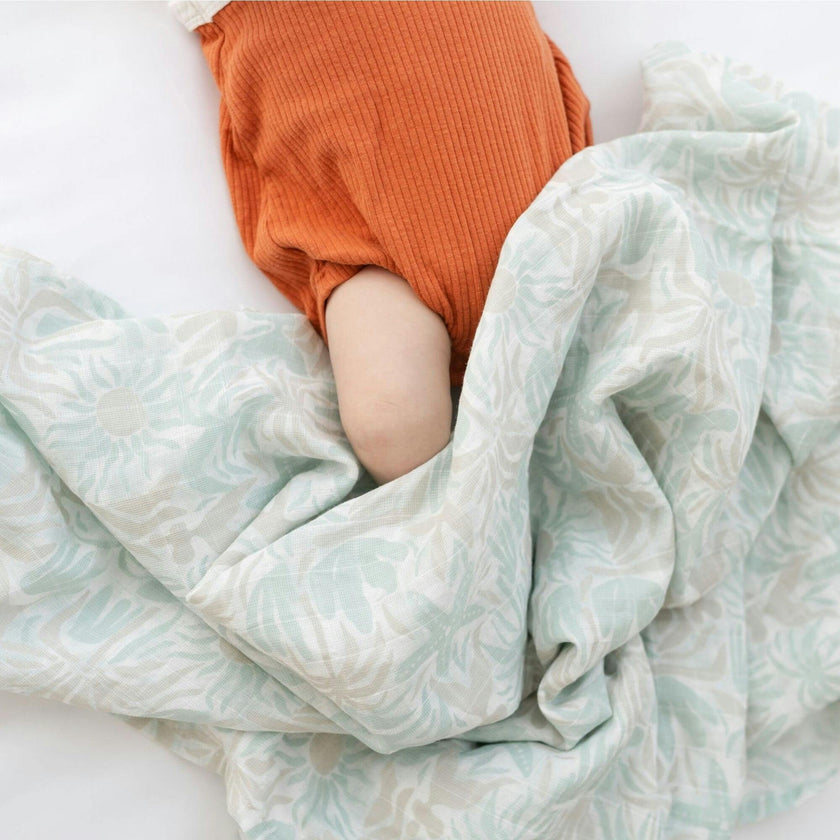 Cove 3-pc. Newborn Swaddle Blanket Set (Beach Life)