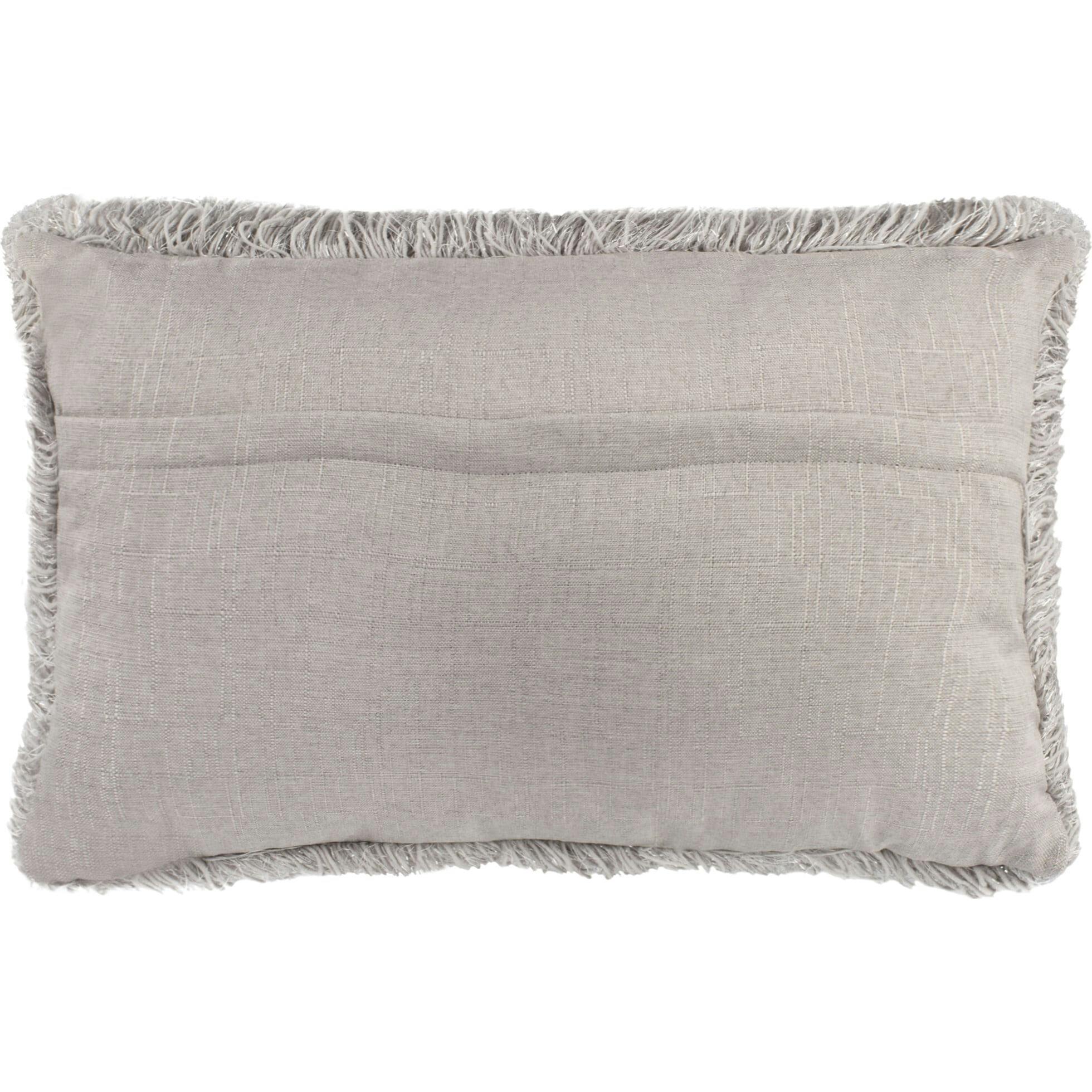 Shag Modish Metallic Pillow