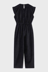 Cotton Velvet Jumpsuit