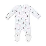 Tiny Footballers - 2 Way Zipper Footie