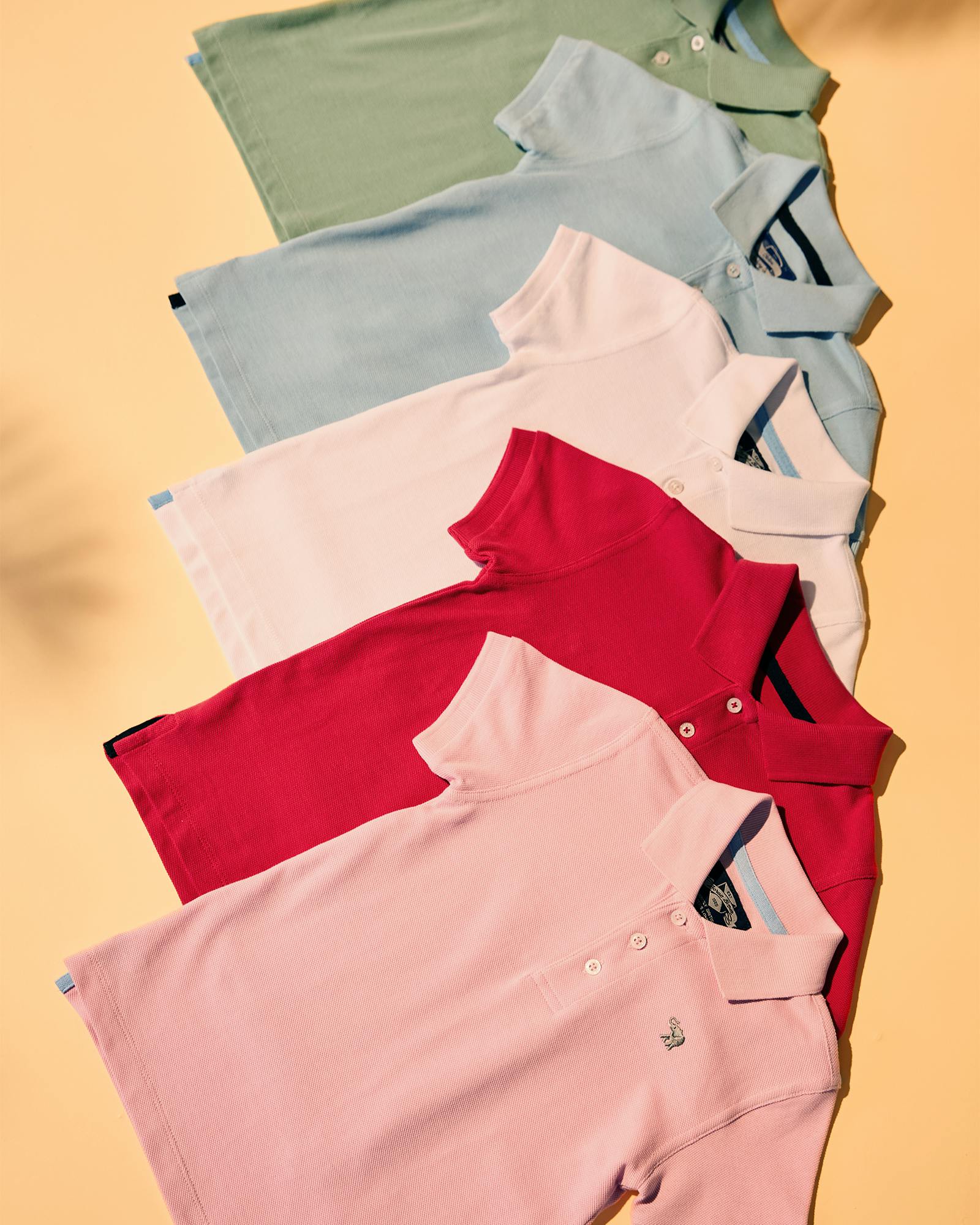 Harry Piqué Polo in Pink