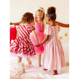 Mini Scottie Dress in Candy Cane Stripes