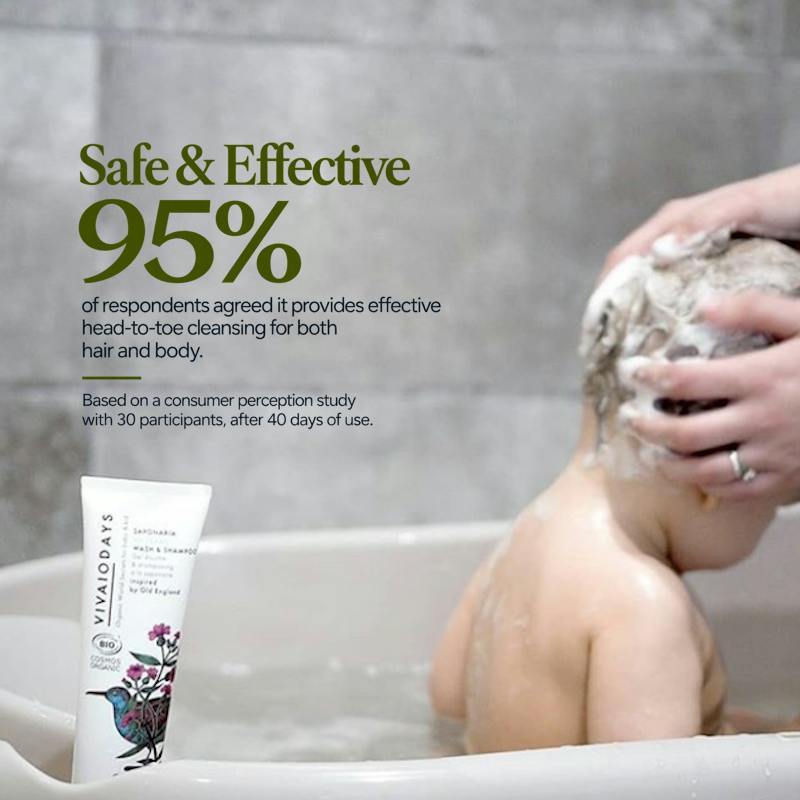Saponaria No-Tears Wash & Shampoo 15.2 fl.oz. / 450ml