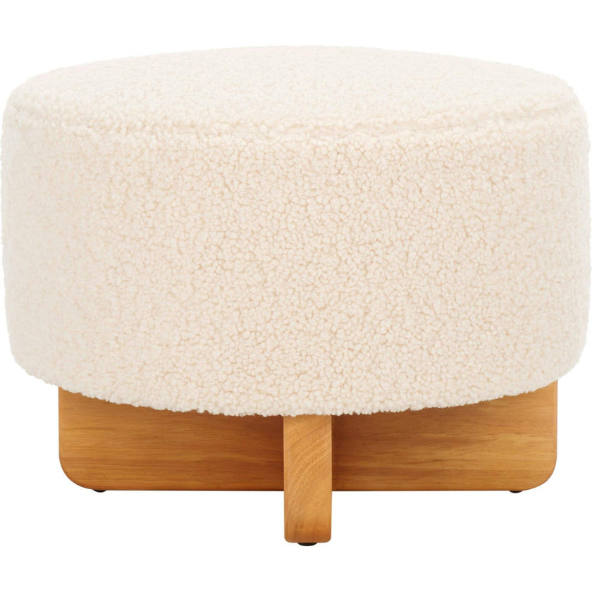 Riah Faux Shearling Round Otto