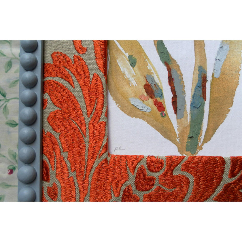 Slow Seeds No. 1 – Original Watercolor & Oil Pastel Painting