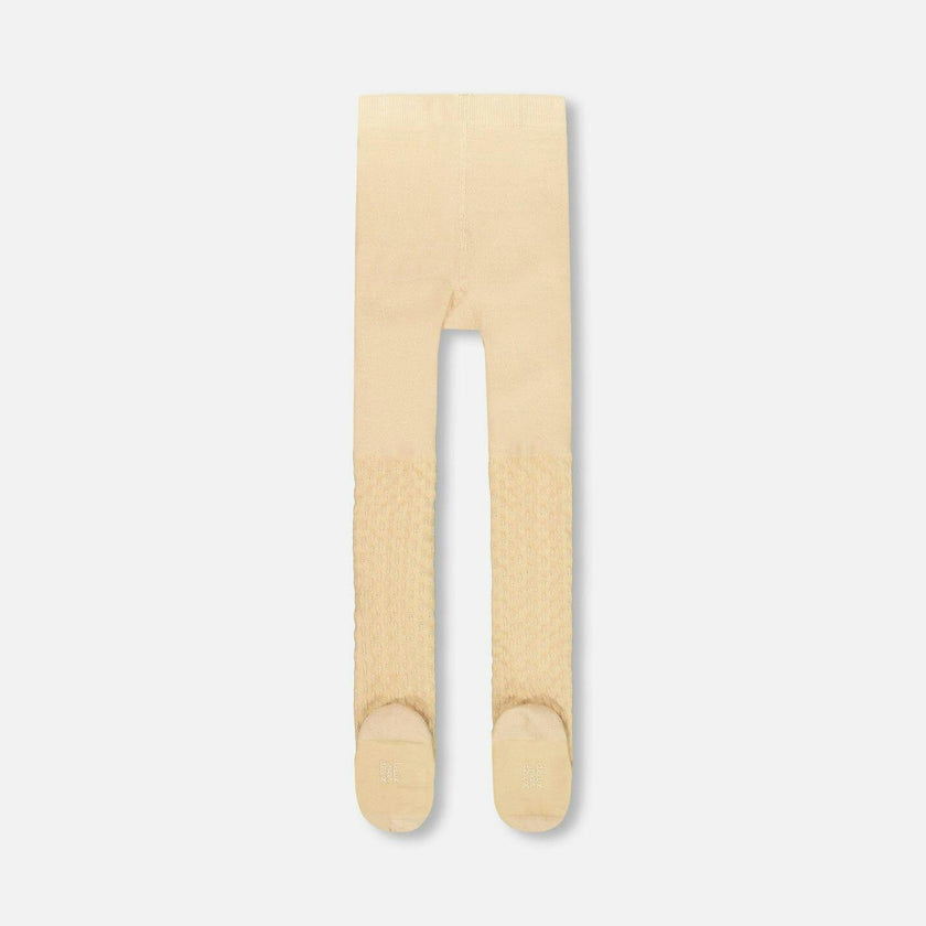 Knit Tights Beige