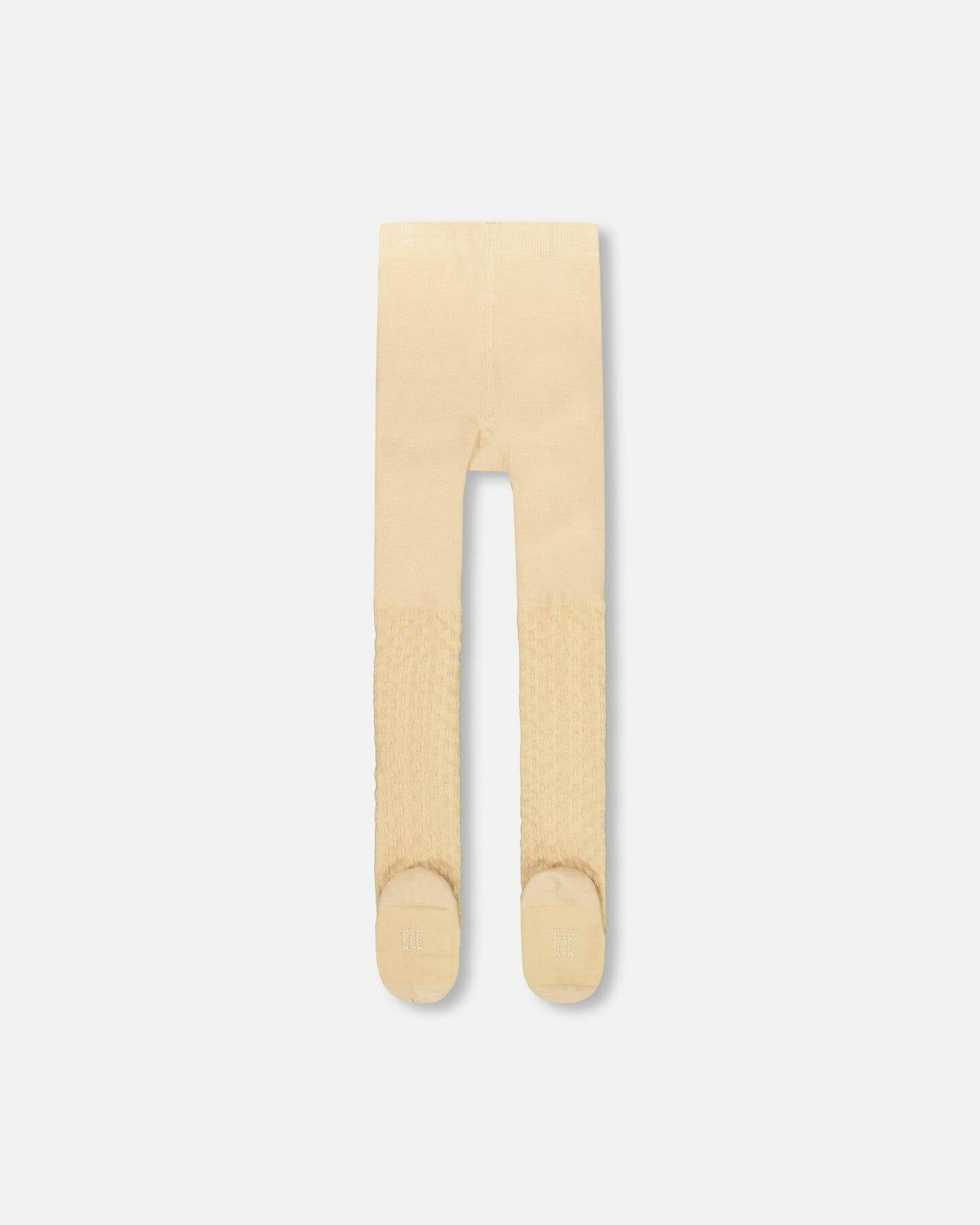 Knit Tights Beige