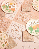 Wild Wild West Tablecloth - washable table cover