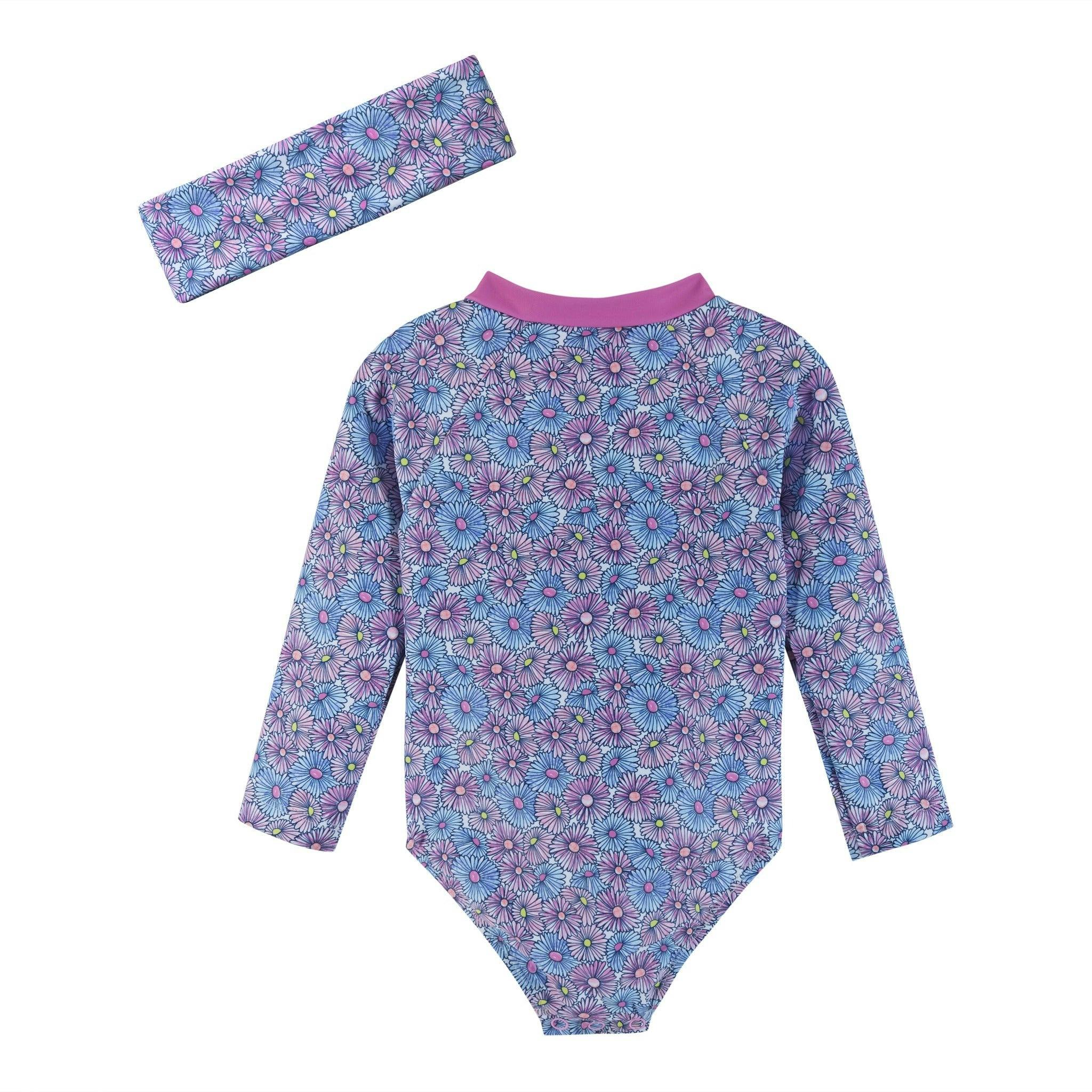 Daisy One-Piece Rashguard Set