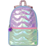 Color Block Quilted Backpack