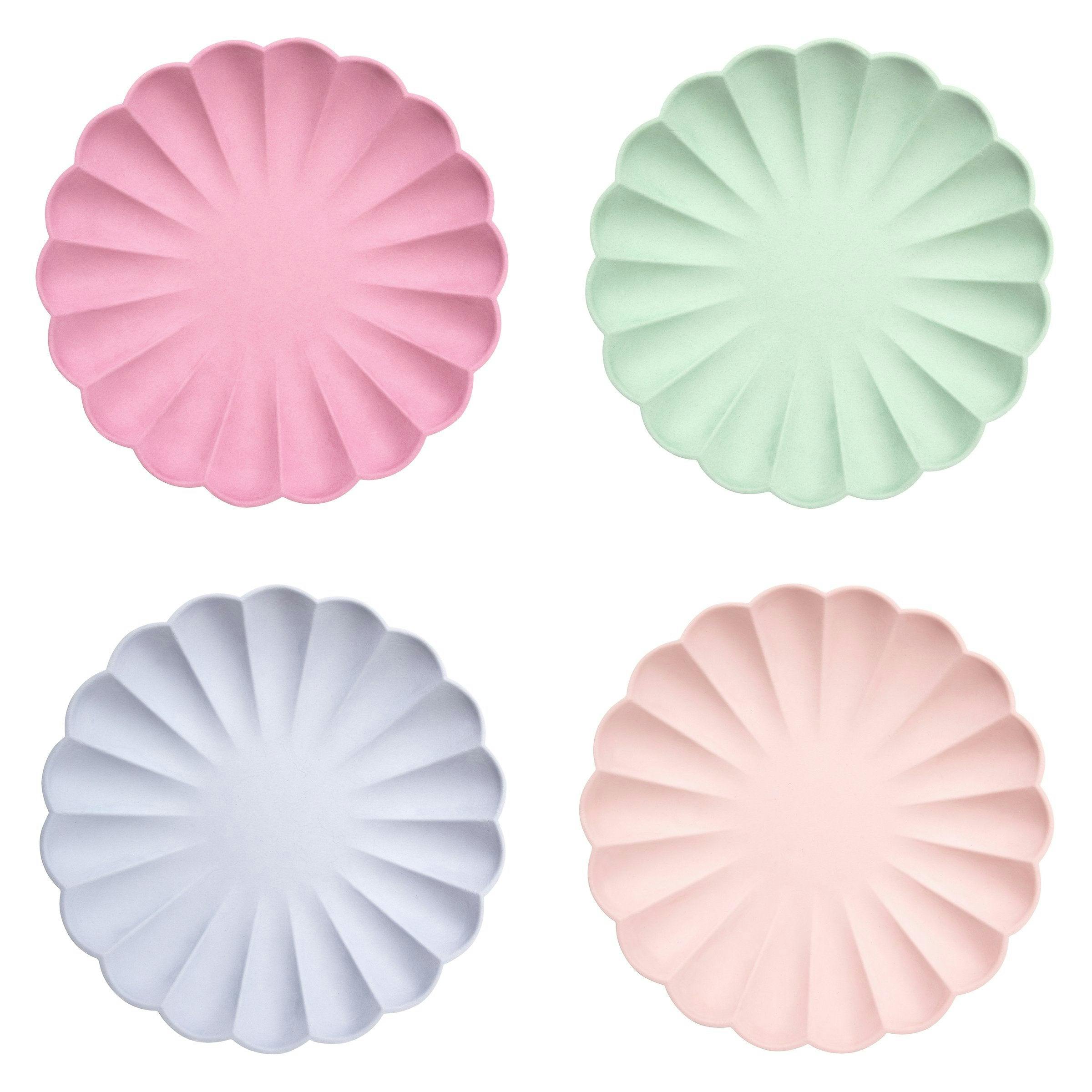 Mixed Simply Eco Plates Large