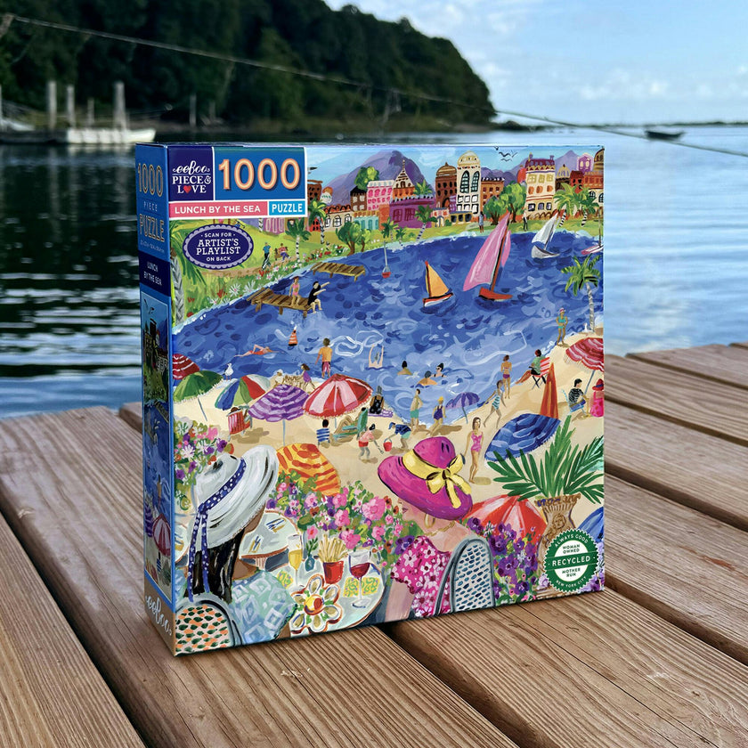 Piece&Love: Lunch by the Sea - 1000 pc Puzzle