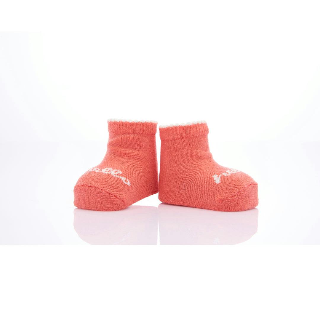 Orange 3pc Hello Bunny Socks Set