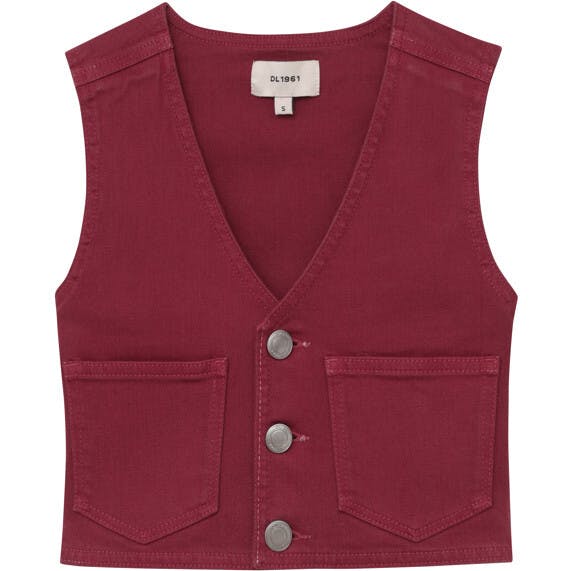 Zizi Vest | Crimson