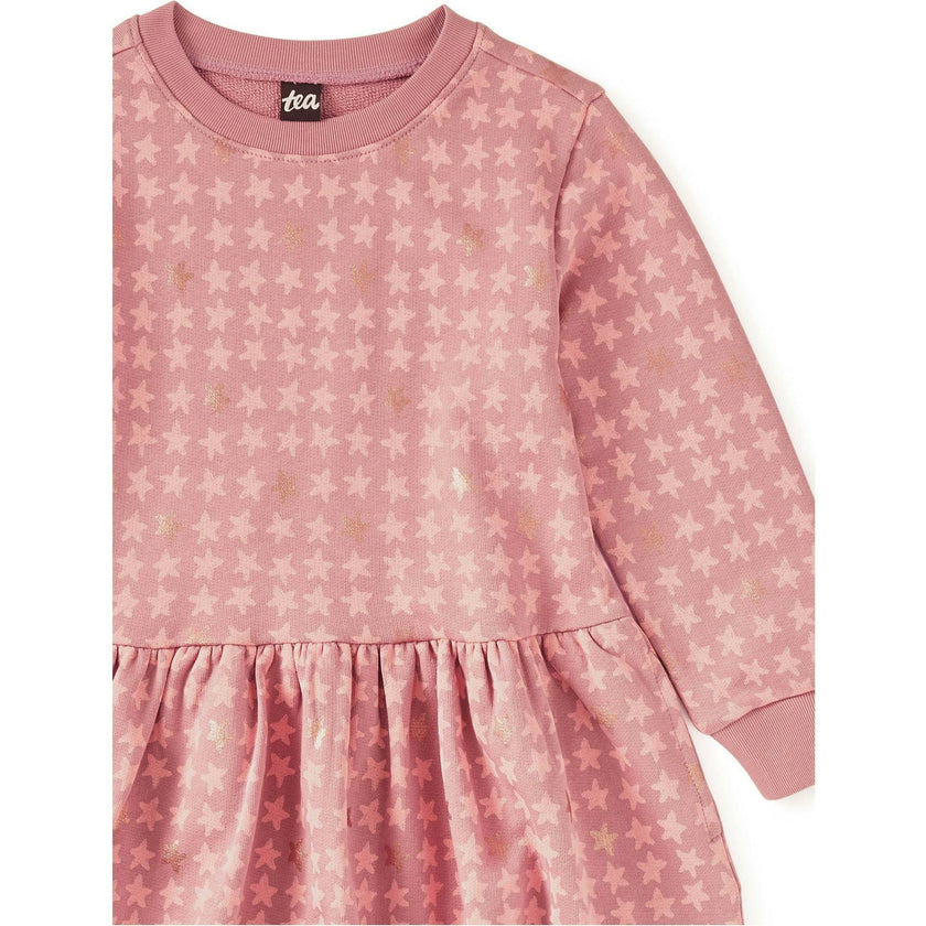 NEW French Terry Dress, Pink