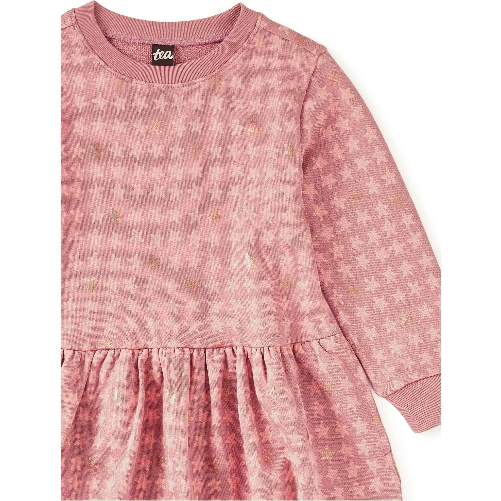 NEW French Terry Dress, Pink